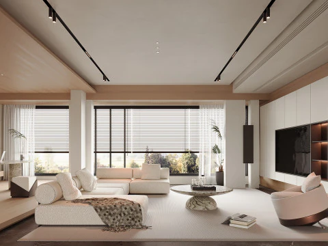 Гостиная 171 3D Модель