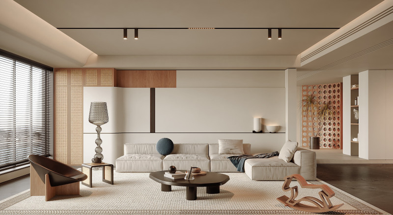 Living room 172 3D Модель .c4d .max .obj .3ds .fbx .stl .blend 