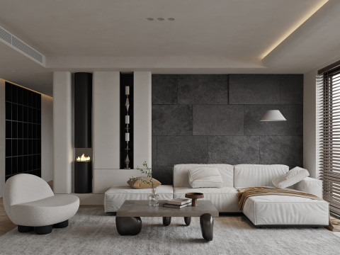 Living room 173 3D Model