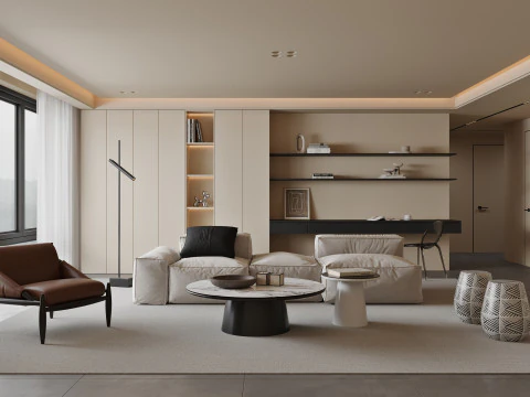 Sala de estar 174 Modelo 3D