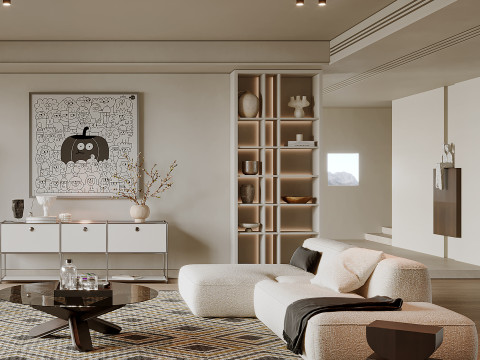 Living room 177 Model 3D