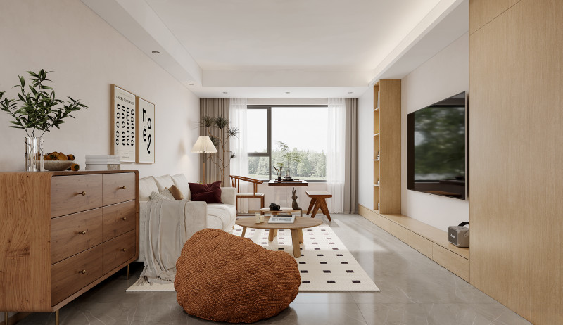 Living Room and Dining Room 179 3D Модель .c4d .max .obj .3ds .fbx .stl .blend 