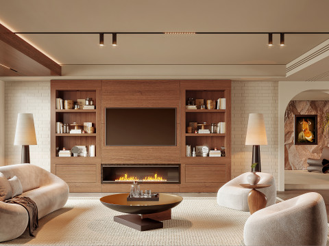 Living Room 182 3D Model