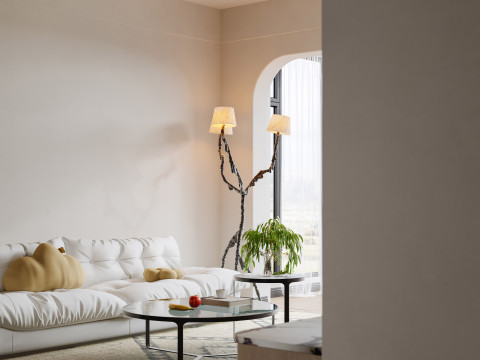 Living Room 186 3D Model