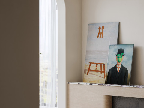 Living Room 186 3D Model