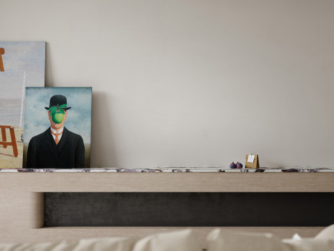 Living Room 186 3D Model