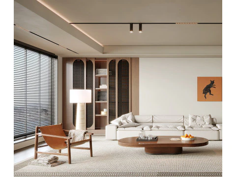 Living Room 187 3D Model