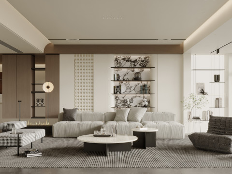Living Room 189 3D Model