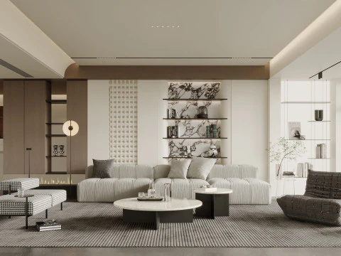 Гостиная 189 3D Модель