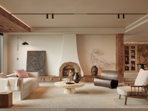 Living Room 190 3D Model