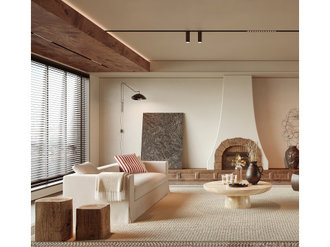 Living Room 190 3D Модель