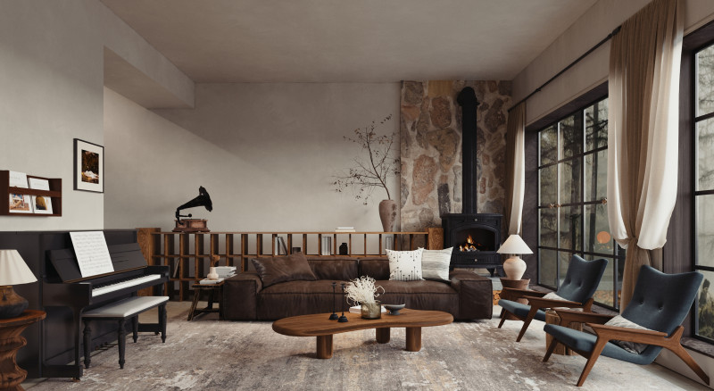 Living Room 191 Modello 3D .c4d .max .obj .3ds .fbx .stl .blend 