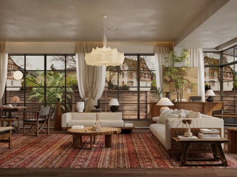 Living Room 192 3D Model