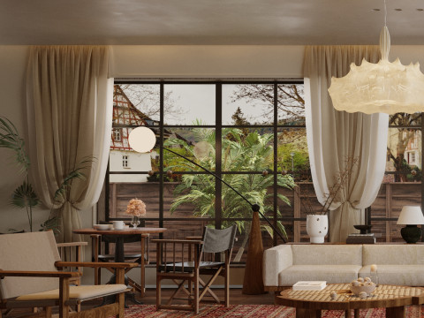 Living Room 192 3D Model