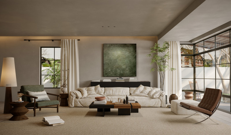 Living Room 193 3D Модель .c4d .max .obj .3ds .fbx .stl .blend 