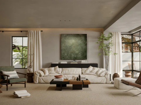 Гостиная 193 3D Модель