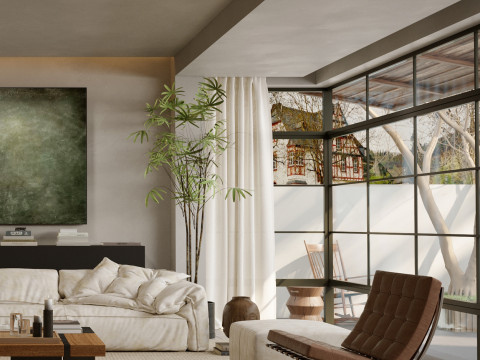 Living Room 193 3D Модель