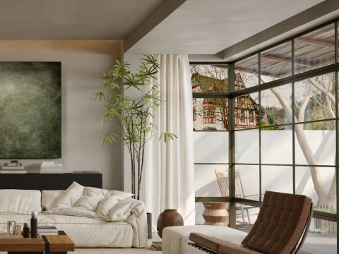 Living Room 193 3D Model