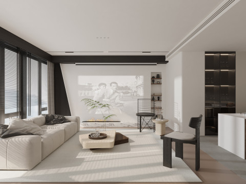 Living Room 194 3D Model
