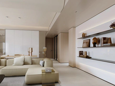 Living Room 196 3D Model
