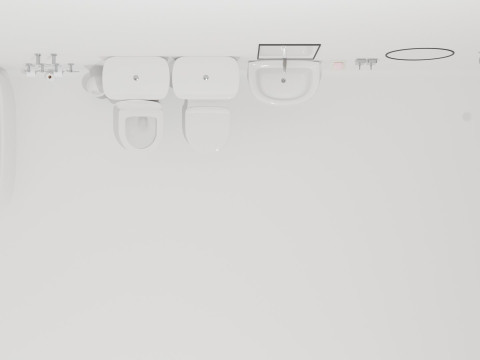 BathRoom Props 3D 模型