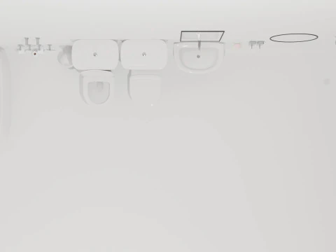 BathRoom Props 3D Model