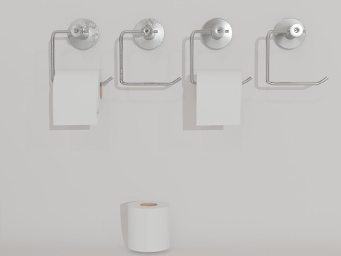 BathRoom Props 3D 模型
