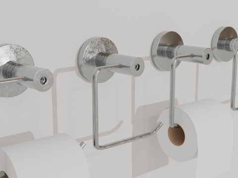 BathRoom Props 3D 模型