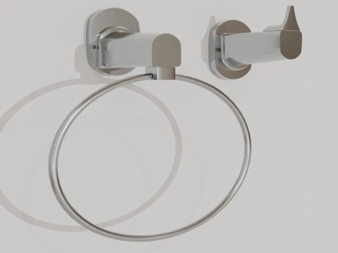 BathRoom Props 3D Model