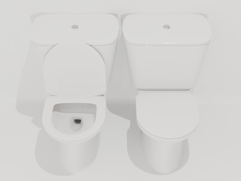 BathRoom Props 3D 模型