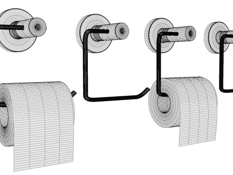 BathRoom Props 3D 模型