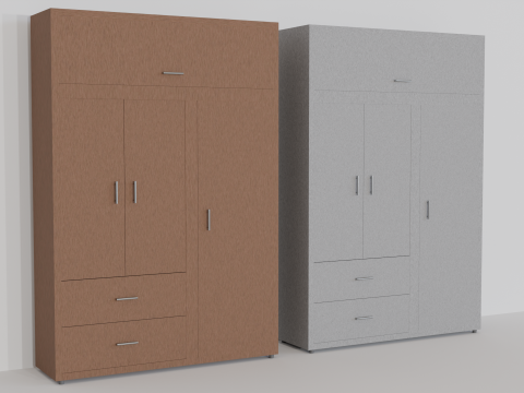 Big Cupboard 3D मॉडल
