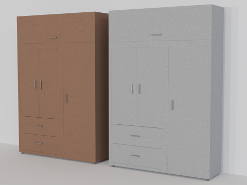 Big Cupboard 3D मॉडल