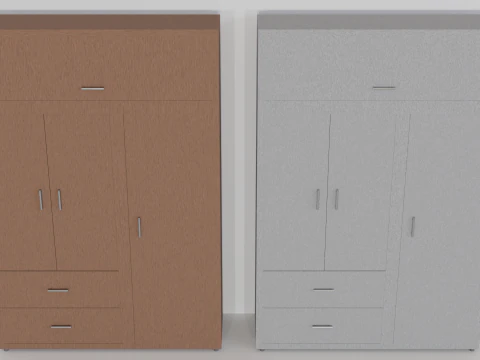 Big Cupboard 3D Model