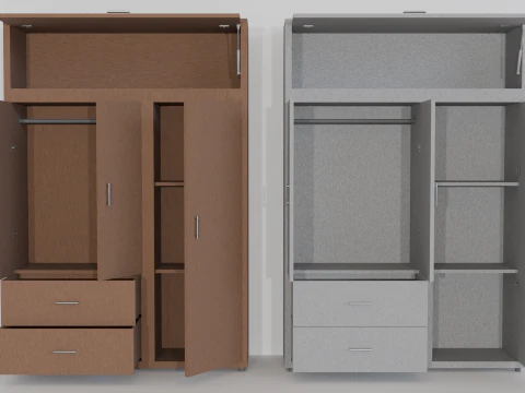 Big Cupboard 3D Model
