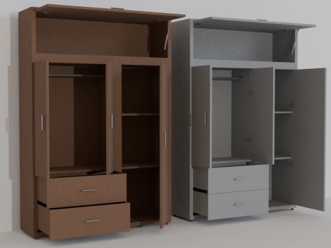 Big Cupboard 3D Model