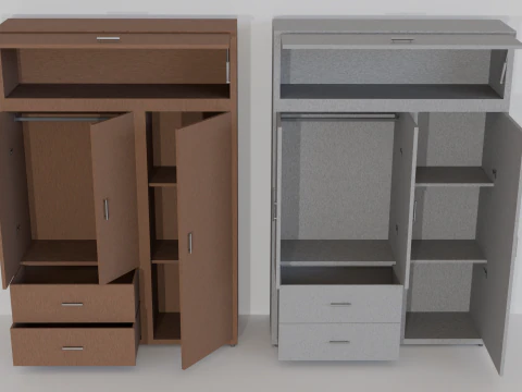 Big Cupboard 3D Model