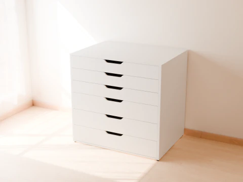 Alex Drawer Collection 3D Model
