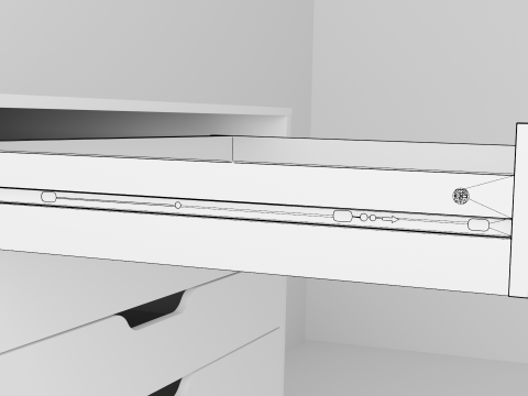 Alex Drawer Collection 3D Модель