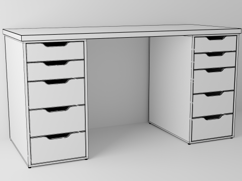 Alex Drawer Collection 3D Модель