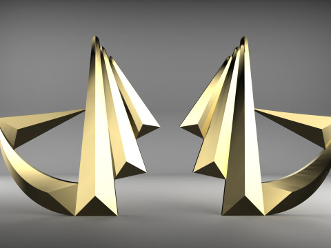 A100-2-ear Modelo de impresión 3D