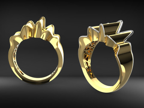 A100-7-ring 3D-printmodel