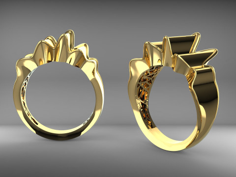 A100-7-ring 3D-printmodel