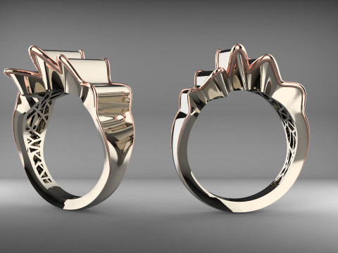 A100-7-ring 3D-printmodel