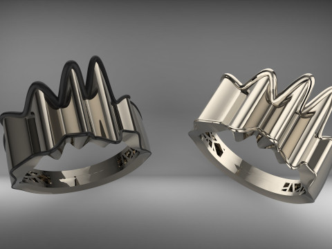 A100-7-ring 3D-printmodel