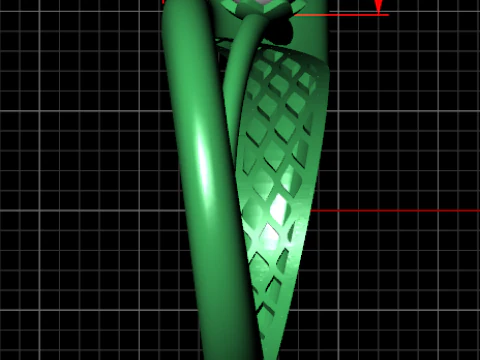 A100-12-ring 3D Print Model