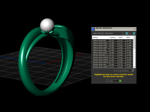 A100-12-ring 3D Druckmodell