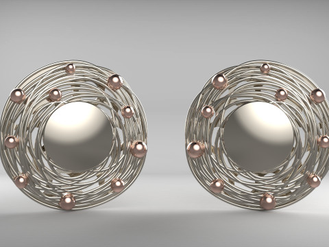 A100-13-earring Modelo de impresión 3D