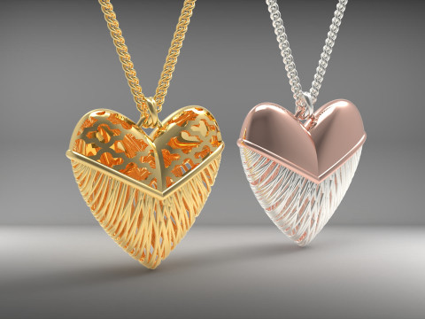 A100-15-pendant 3Dプリントモデル