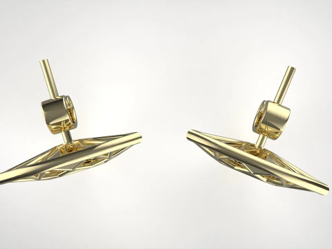 A100-16-earring 3D Print Model